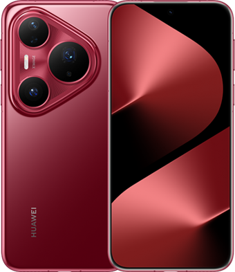 Huawei Pura 80 Pro+ 1 TB Hafıza 16 GB Ram 6.8 inç 50 MP Çift Hatlı OLED Ekran Android Akıllı Cep Telefonu Kırmızı