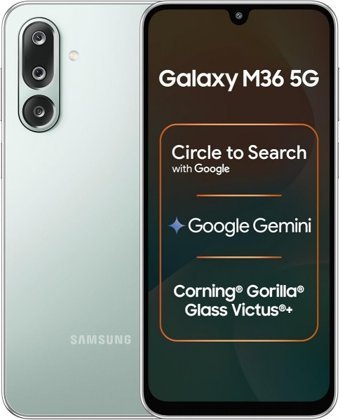 Samsung Galaxy M36 128 GB Hafıza 6 GB Ram 6.7 inç 50 MP Çift Hatlı AMOLED Ekran Android Akıllı Cep Telefonu Yeşil