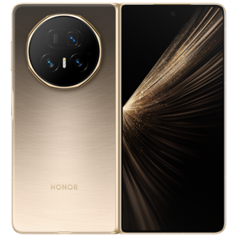 Honor Magic V5 512 GB Hafıza 16 GB Ram 6.43 inç 50 MP Katlanabilir Çift Hatlı OLED Ekran Android Akıllı Cep Telefonu Altın