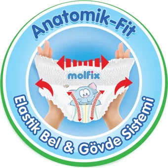 Molfix Süper Yumuşak 4 Numara Külot Bebek Bezi 304 Adet