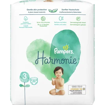 Prima Harmonie 3 Numara Cırtlı Bebek Bezi 44 Adet