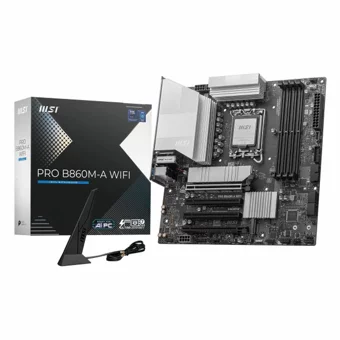 MSI MB PRO B860M-A WIFI SOKET 1851 DDR5 8600MHZ(OC) 3xM.2 1x TB4 HDMI DISPLAY 5G LAN WIFI 7 mATX