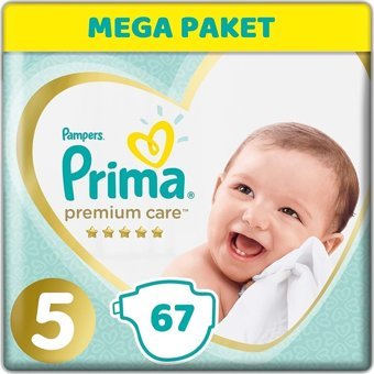 Prima Premium Care 5 Numara Cırtlı Bebek Bezi 67 Adet