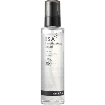Mizon Bsa Blackhead Away Liquid Siyah Nokta Karşıtı Leke Giderici Sıkılaştırıcı Jel Ped Yüz Peelingi 24x7 ml