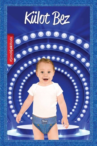 Sleepy Jeans 5 Numara Organik Külot Bebek Bezi 96 Adet