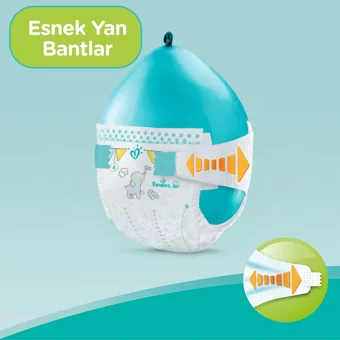 Prima 1 Numara Cırtlı Bebek Bezi 62 Adet