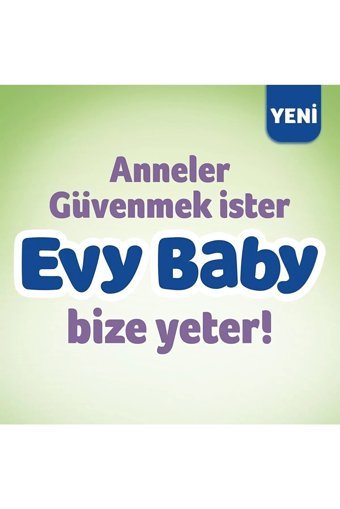 Evy Baby Ekonomik Paket Midi 3 Numara Cırtlı Bebek Bezi 2x30 Adet