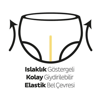 Sleepy Junior 5 Numara Organik Cırtlı Bebek Bezi