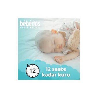 Bebedos Junior 5 Numara Cırtlı Bebek Bezi 96 Adet