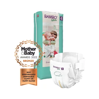 Bambo Nature Tall Ekolojik 4 Numara Organik Cırtlı Bebek Bezi 48 Adet