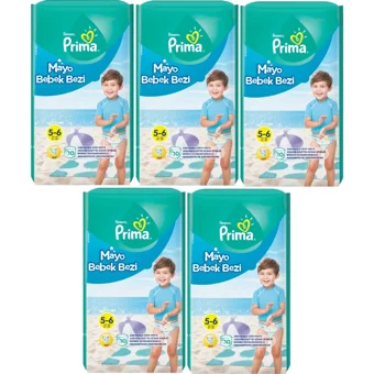 Prima 5 Numara Mayo Bebek Bezi 5x10 Adet