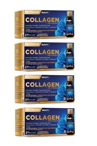 Nutraxin C Vitamini Sıvı Kolajen 4x10x50 ml