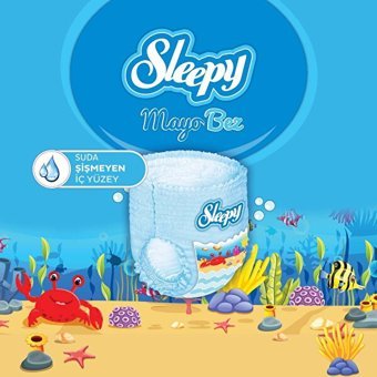Sleepy Junior 4-5 Numara Mayo Bebek Bezi 17 Adet