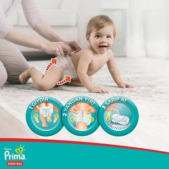 Prima Premium Care 4 Numara Külot Bebek Bezi 46 Adet