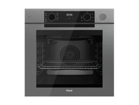 Ferre Qep64cpr Steamart - Fryart Serisi Gri Ankastre Fırın (0+9 Konum)