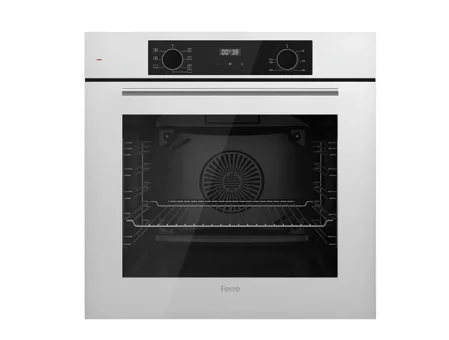 Ferre Qbl63cb Flowart Serisi Beyaz Ankastre Fırın (0+7 Konum)