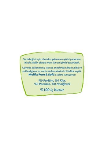 Molfix Pure & Soft 5 Numara Cırtlı Bebek Bezi 44 Adet