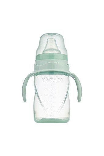 Mamajoo Akıtmaz Kulplu 9+ Ay 270 ml Alıştırma Bardağı Yeşil