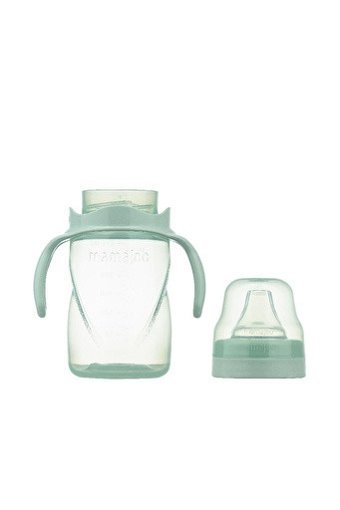Mamajoo Akıtmaz Kulplu 9+ Ay 270 ml Alıştırma Bardağı Yeşil
