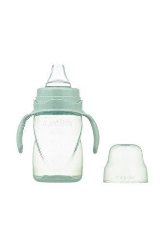 Mamajoo Akıtmaz Kulplu 9+ Ay 270 ml Alıştırma Bardağı Yeşil