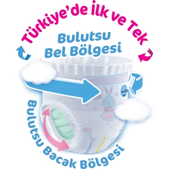 Molfix Maxi 4 Numara Külot Bebek Bezi 168 Adet