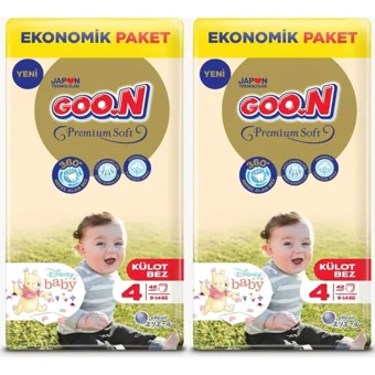 Goon Premium Soft 5 Numara Külot Bebek Bezi 68 Adet