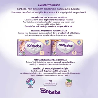 Canbebe Xx Large Ultra Mini Fırsat Paket 7 Numara Bantlı Bebek Bezi 9x90 Adet
