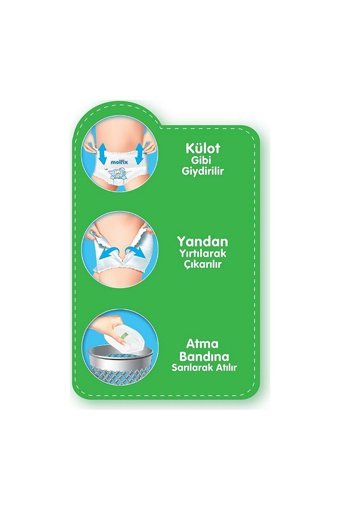 Molfix Anatomik Fit 3 Numara Külot Bebek Bezi 94 Adet