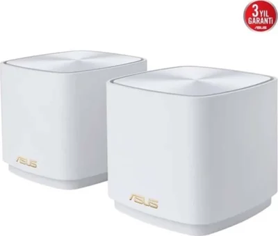 Asus Zenwıfı Xd4 Plus Ax1800 Aimesh Router 2-Li Paket Beyaz