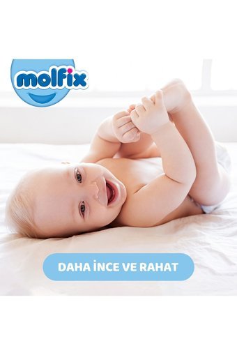 Molfix Maxi Plus 4 Numara Bantlı Bebek Bezi 136 Adet