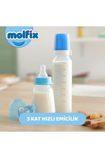 Molfix Maxi Plus 4 Numara Bantlı Bebek Bezi 136 Adet