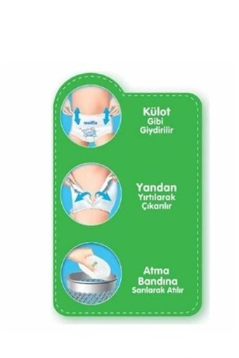 Molfix Anatomik Fit 4 Numara Külot Bebek Bezi 2x30 Adet