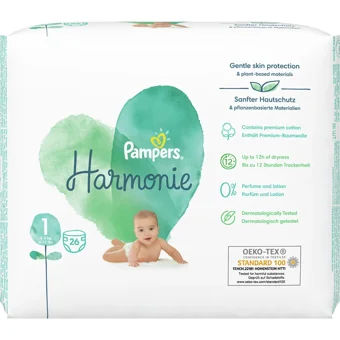 Prima Harmonie 1 Numara Cırtlı Bebek Bezi 26 Adet