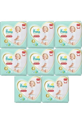 Prima Premium Care 6 Numara Külot Bebek Bezi 8x28 Adet