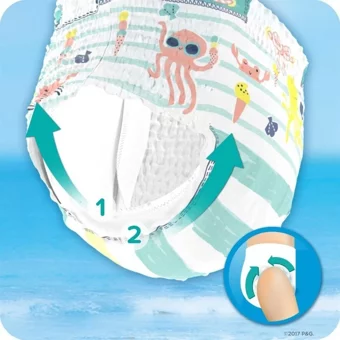 Prima Splashers 5-6 Numara Mayo Bebek Bezi 10 Adet