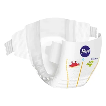 Sleepy Extra Mini 2 Numara Organik Cırtlı Bebek Bezi 204 Adet