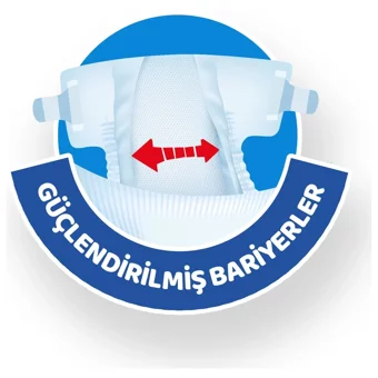 Kanz Ultra-Dry Midi 3 Numara Cırtlı Bebek Bezi 256 Adet