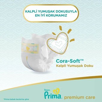 Prima Premium Care 4 Numara Cırtlı Bebek Bezi 138 Adet