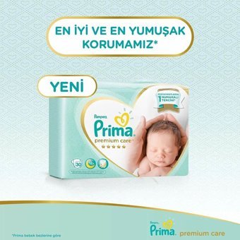 Prima Premium Care 4 Numara Cırtlı Bebek Bezi 138 Adet