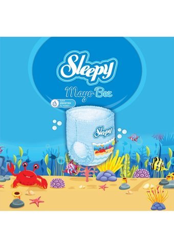 Sleepy Junior 5 Numara Mayo Bebek Bezi 12 Adet
