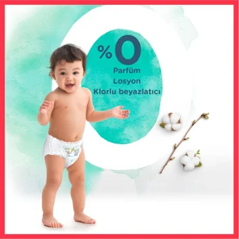 Prima Harmonie 4 Numara Külot Bebek Bezi 3x24 Adet