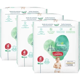 Prima Harmonie 4 Numara Külot Bebek Bezi 3x24 Adet