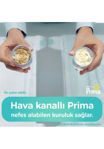 Prima Midi 3 Numara Cırtlı Bebek Bezi 372 Adet