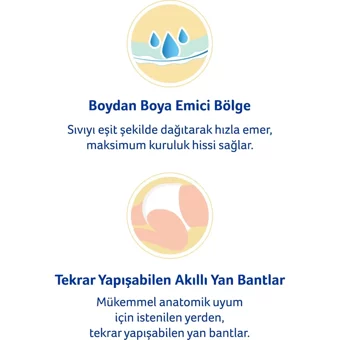 Evy Baby Mini Jumbo Paket 5 Numara Cırtlı Bebek Bezi 60 Adet