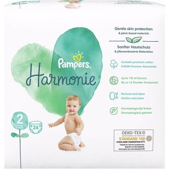 Prima Harmonie Yenidoğan 1 Numara Cırtlı Bebek Bezi 50 Adet