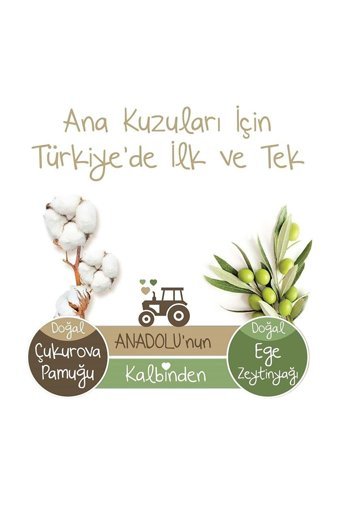 Baby Turco Doğadan 6 Numara Bantlı Bebek Bezi 120 Adet + Numara Xlarge 120 Adet Jumbo Avantaj Paket 16Kg