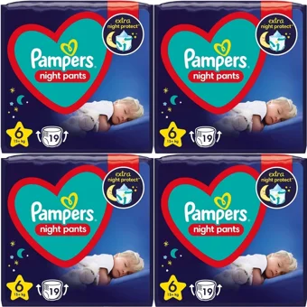 Prima Night Pants 6 Numara Külot Bebek Bezi 76 Adet