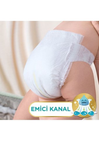 Prima Premium Care Yenidoğan 1 Numara Göbek Oyuntulu Cırtlı Bebek Bezi 40 Adet