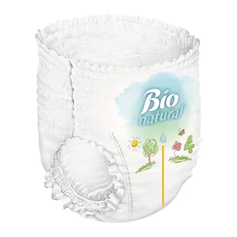 Sleepy Bio Natural 3 Numara Organik Külot Bebek Bezi 84 Adet