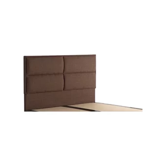 Niron Yatak Cotton No Turn 150 x 200 cm Başlıklı Çift Kişilik Baza Seti Kahverengi